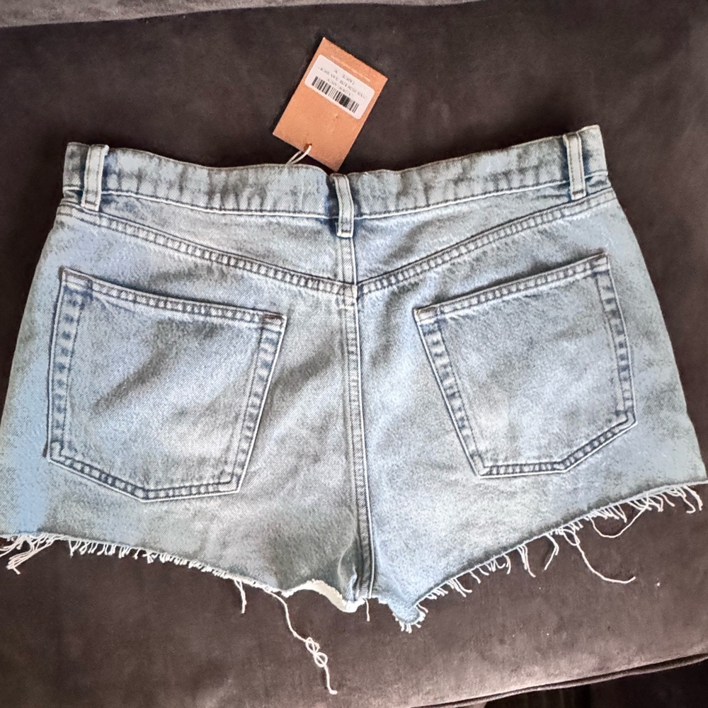 Reformation Dixie High Rise Jean Shorts - Picture 2 of 5